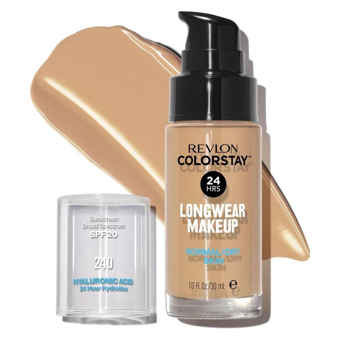 Revlon Colorstay Foundation Normal Dry Make-up 240 Medium Beige (30 ml) (240 - Medium Beige) (309974677066)