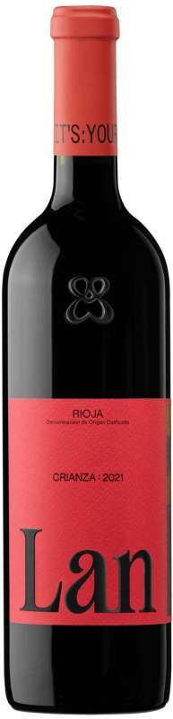Vino Lan Crianza 2022 de España - 75cl, 14% vol. Descubre su sabor excepcional!