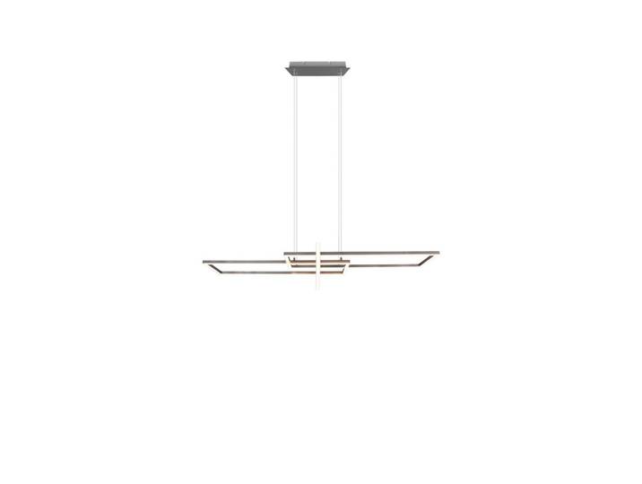 LED-Hängeleuchte Salinas in Nickelfarben max. 34 Watt