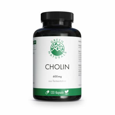 Heilpflanzenwohl GmbH GREEN NATURALS Cholin 600mg hochdosiert vegan Kps. 104 g 20086707