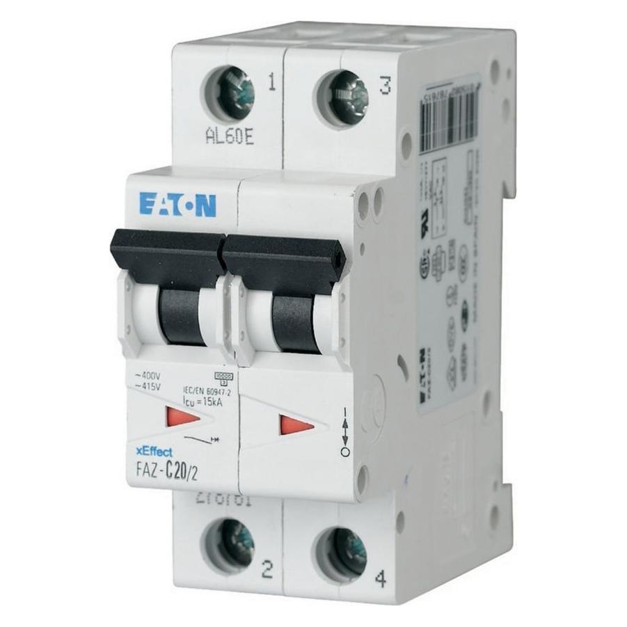 Eaton FAZ-C20/2 LS-Schalter 20A 278761 2p C-Char 278761 (278761)