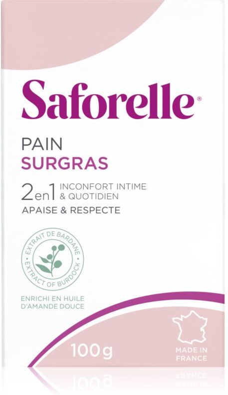 Saforelle Soap moisturising treatment for intimate areas 100 g