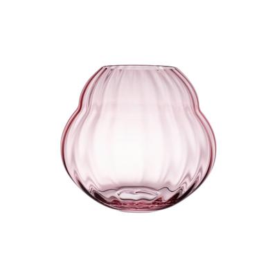 Dekovase VILLEROY & BOCH "Vase Rose Garden Home 13 cm rosé", rosa (rosé), Vasen