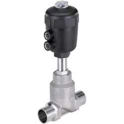 Bürkert 2/2-Wege-Geradsitzventil für Medien bis +180 °C, Edelstahlgehäuse (Gehäuse), Elektronikzubehör + Gehäuse