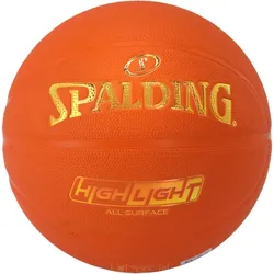 SPALDING Highlight Color Rush Outdoor Basketball Herren orange 7