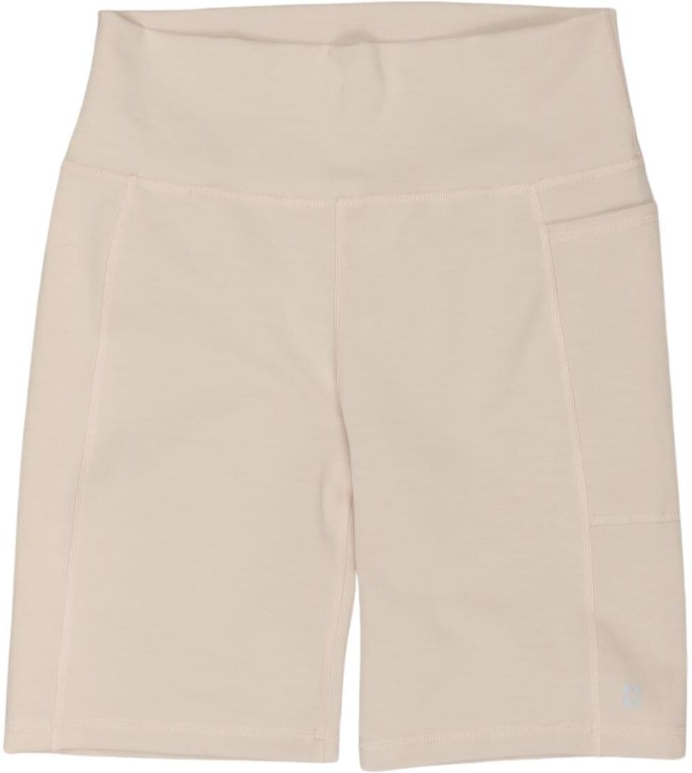 Sweaty Betty Damen Shorts, Beige, Gr. EU 40, Synthetik / Elasthan - Second Hand