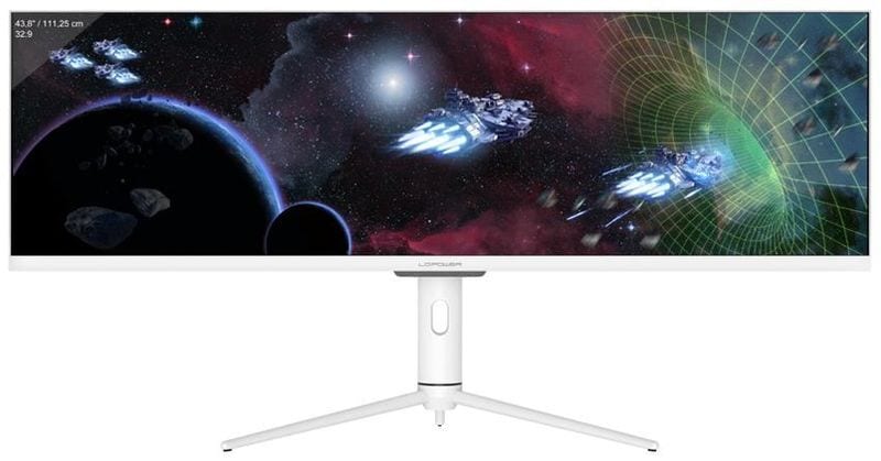 LC-Power M44-DFHD-120 43.8 Zoll IPS LED 32:9 120 Hz Monitor LC-M44-DFHD-120