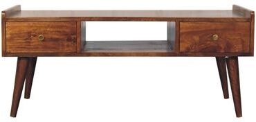 Artisan Furniture Solid Wood Elevated Chestnut Media Unit