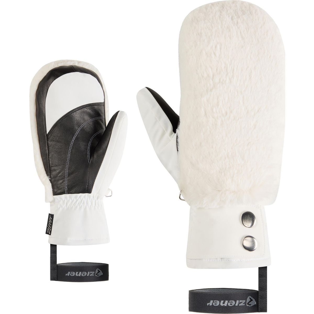 Ziener Katniss-z Mitten Glove Lady white (01) S 113018-01-S