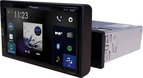Pioneer SPH-EVO62DAB-UNI Moniceiver DAB+ Tuner, Bluetooth-Freisprecheinrichtung, AppRadio, Anschluss für Rückfahrkamera