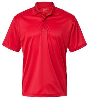 Paragon 500 Men's Sebring Performance Polo Shirt in Deep Red size 3XL   Microfiber polyester SM0500