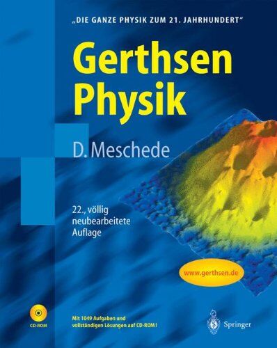 Christian Gerthsen - Gerthsen Physik (Springer-Lehrbuch) - Preis vom 09.10.2026 07:28:09 h