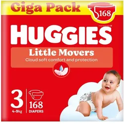 Huggies Ultra Comfort (Gr. 3, Monatsbox, 168 Stk.)