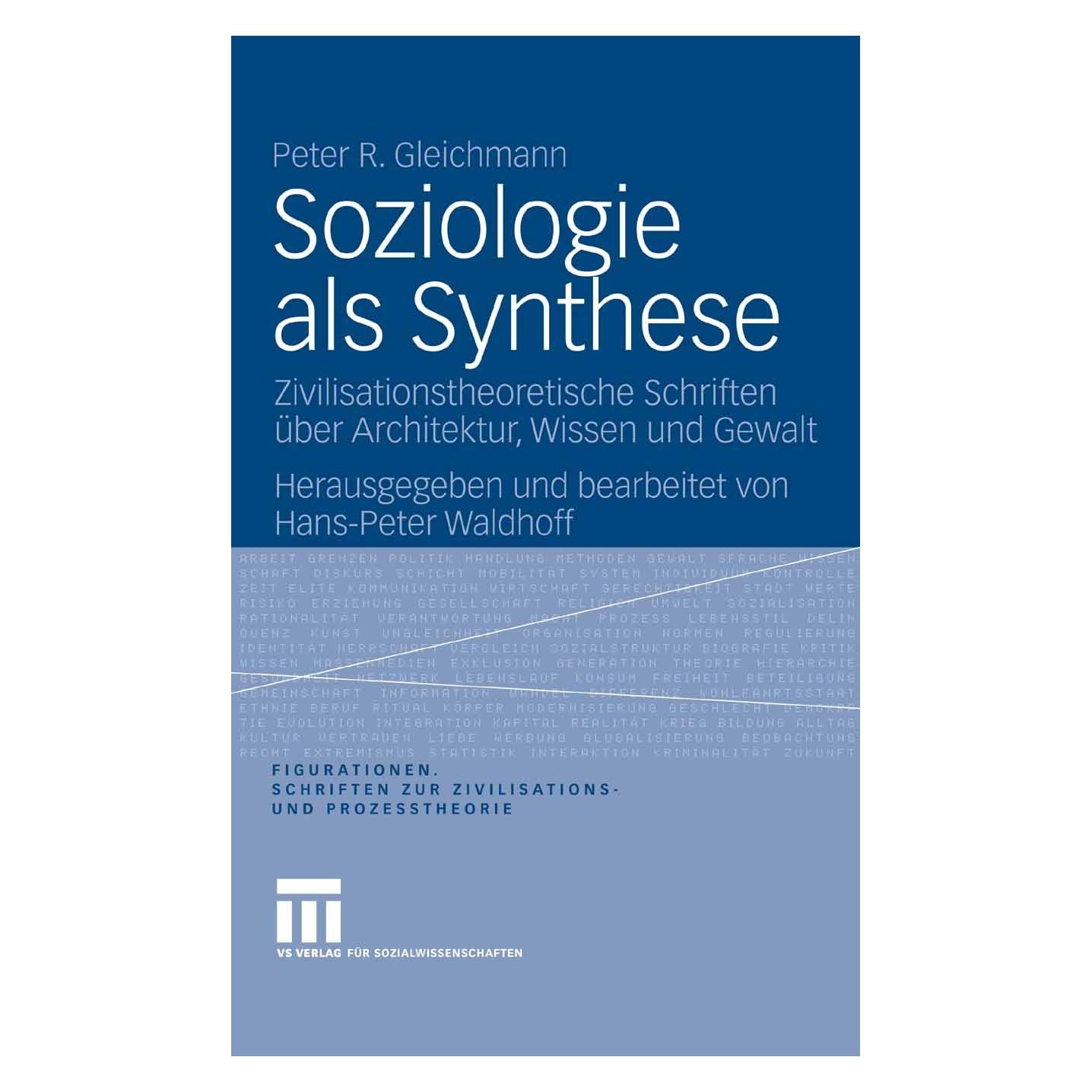 VS Soziologie als Synthese (Deutsch, Hardcover, Hans-Peter Waldhoff, Peter R Gleichmann) (9783531153247)