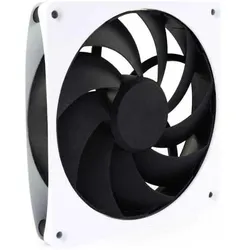 Alphacool L14 Apex Stealth Metall Lüfter 2500rpm Weiss (140x140x25mm) (140 mm, 1x), PC Lüfter, Weiss