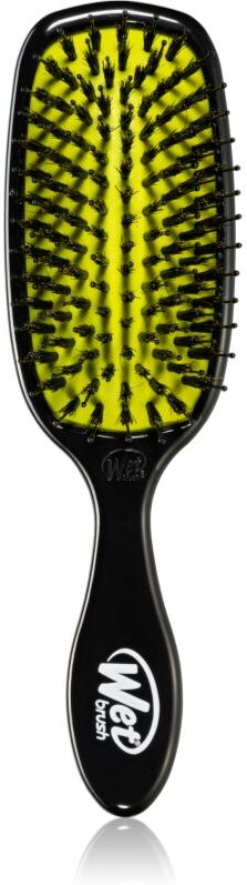 Wet Brush Shine Enhancer Bürste für glänzendes und geschmeidiges Haar Black-Yellow 1 St.