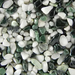 Terralith Marmor - Steinteppich WAND mix verde chiaro (fein) für 1 qm