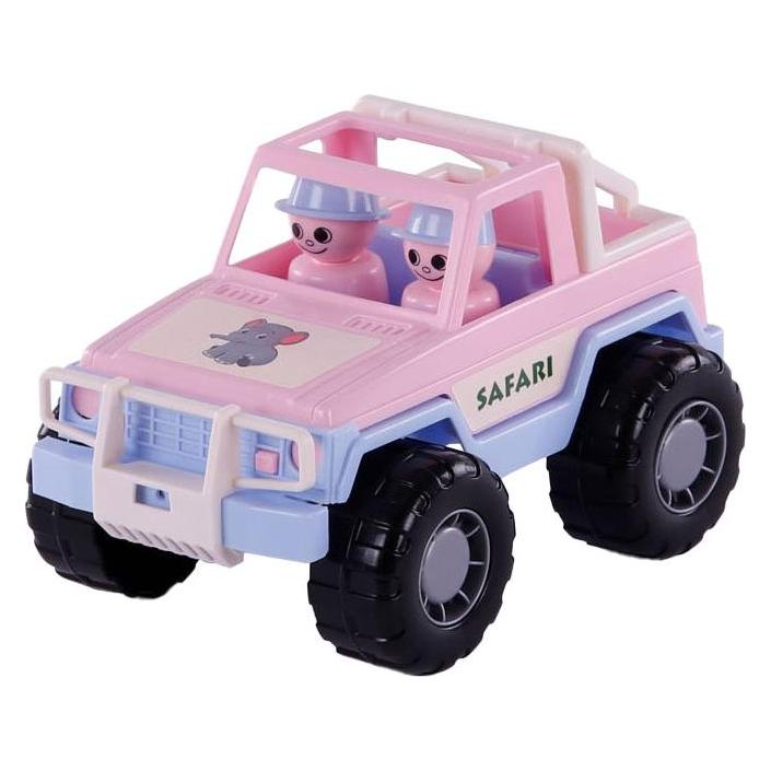 Polesie Cavallino Jeep Pink mit 2 Spielfiguren (43437150)
