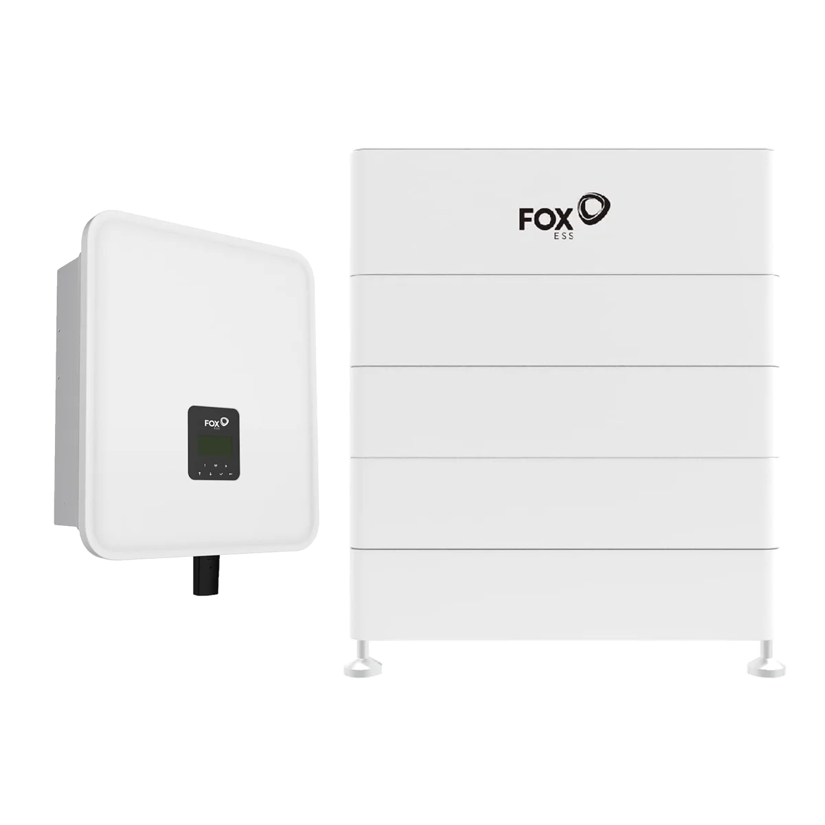 FoxESS Komplettset H3-10.0 10kW Dreiphasiger-Hybirdwechselrichter & ECS2900-H5 14.4kWh Solarspeicher