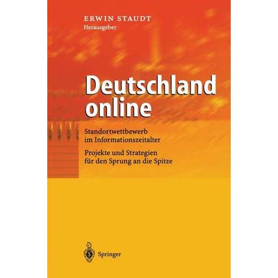 Deutschland online, Taschenbuch von , Springer Berlin, 978-3-642-62815-3