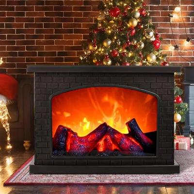 Uplifted Finds Realistic LED Fireplace Lamp With USB Battery Power & Vintage Flame Effect small