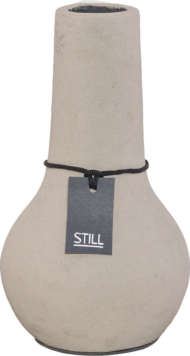 STILL Flesvaas Organisch Taupe 25 x 16,5 cm