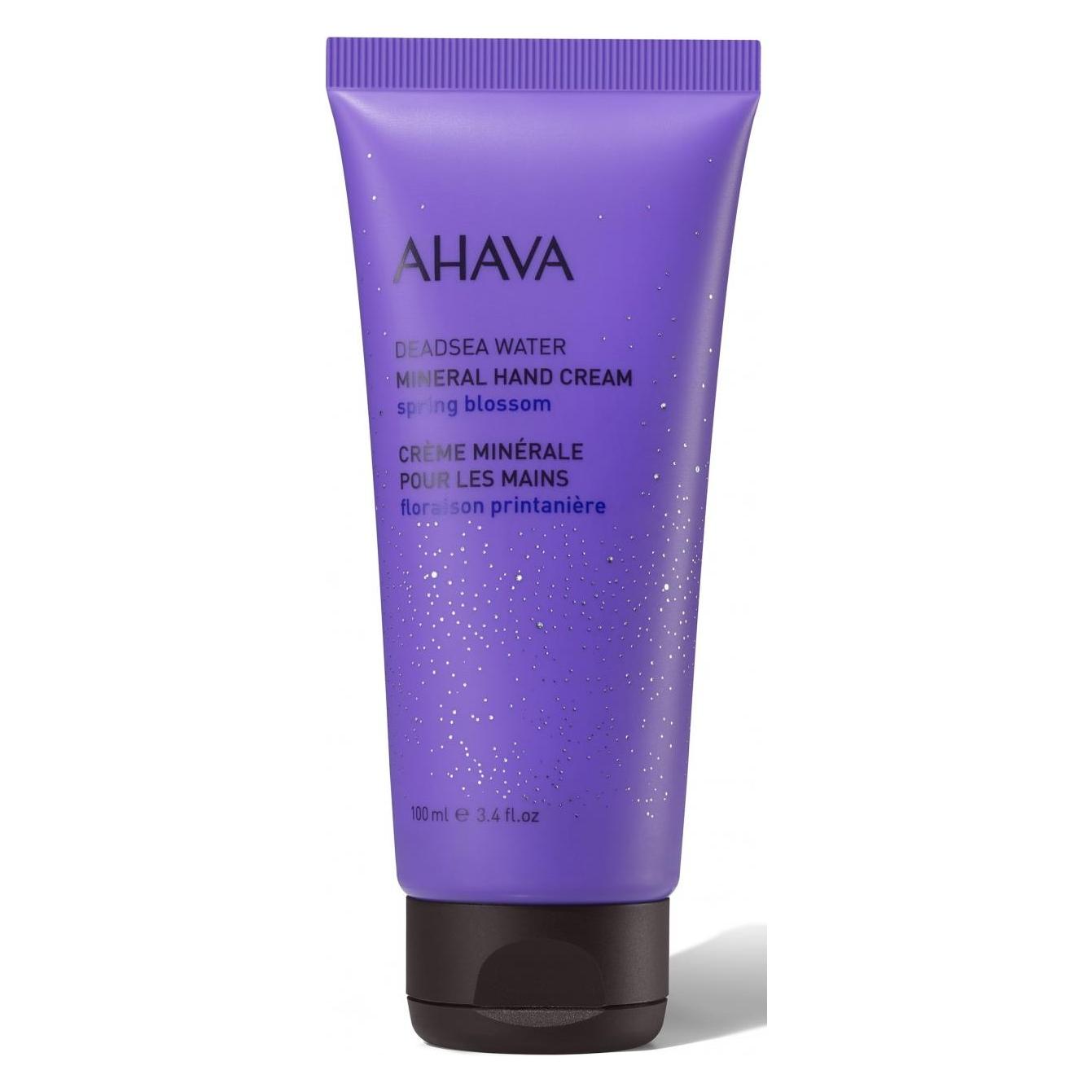 Ahava Mineral Hand Cream "spring bloosom" - Leichte Handcreme mit frühlingfrischen Duft (100 ml) (89715065)