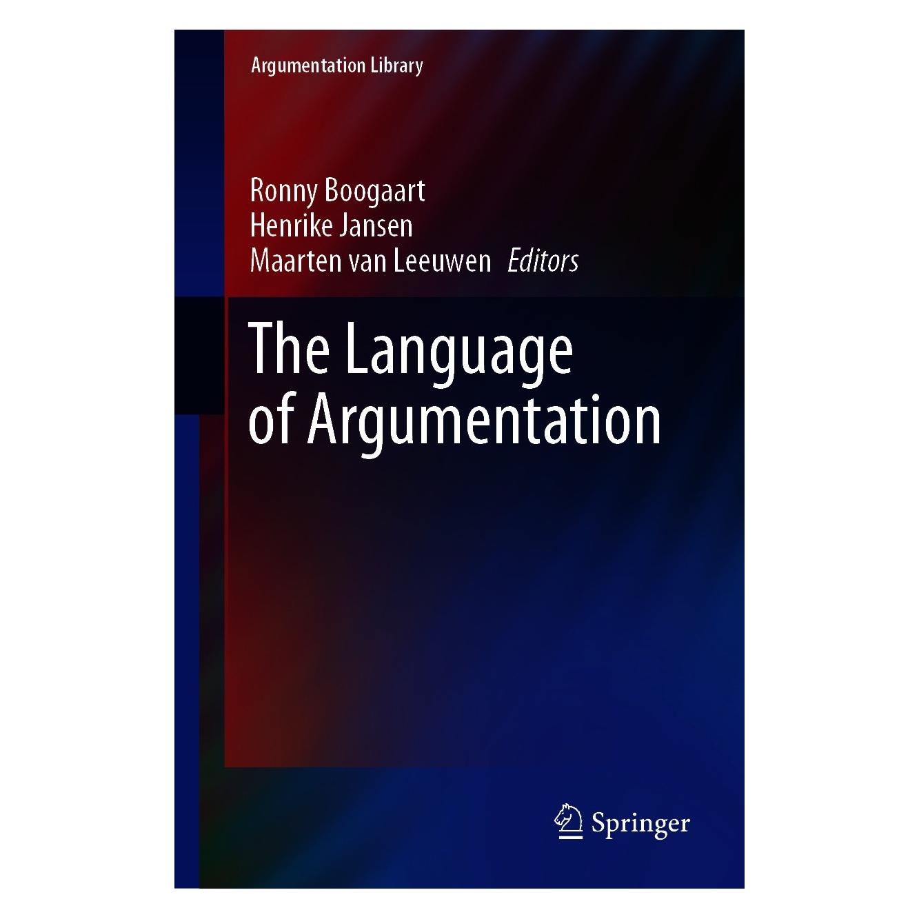 Springer The Language of Argumentation (9783030529062)