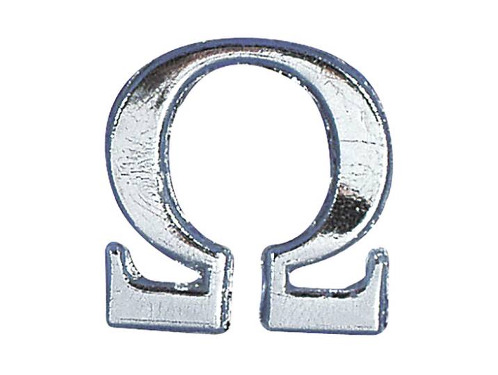 Rayher Wachsmotiv Alpha und Omega 2.5 cm 2 Stück