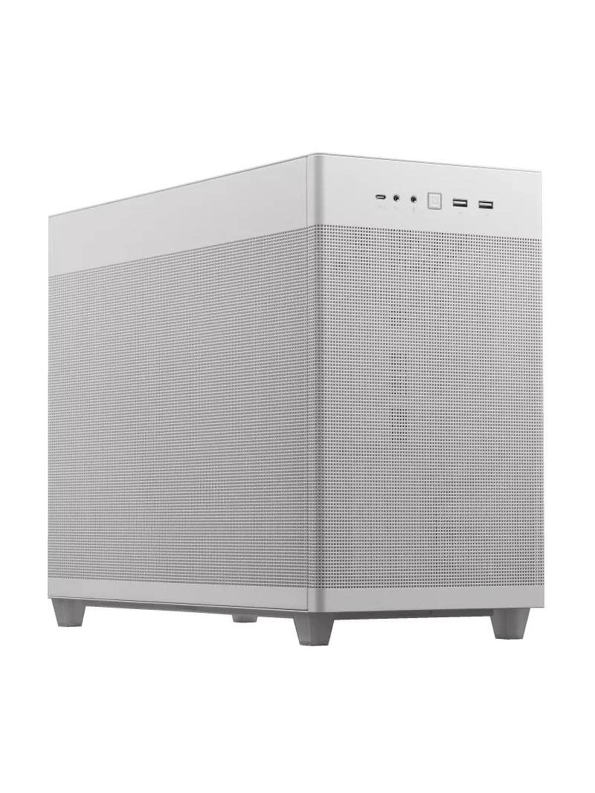 ASUS Prime AP201 - White - Gehäuse - Minitower - Weiß
