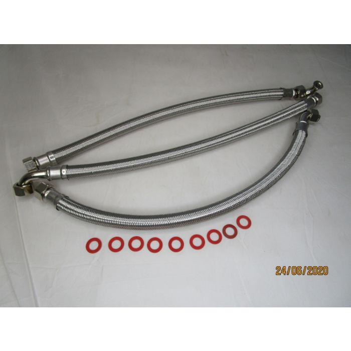 Steinberg Anschlussschluss Set Serie 100 1009513 für Montagegestell, für externen Wanneneinlauf