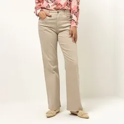 BRUCE DARNELL Jeans, lange Form Gürtelschlaufen Logostickerei Boot-Cut