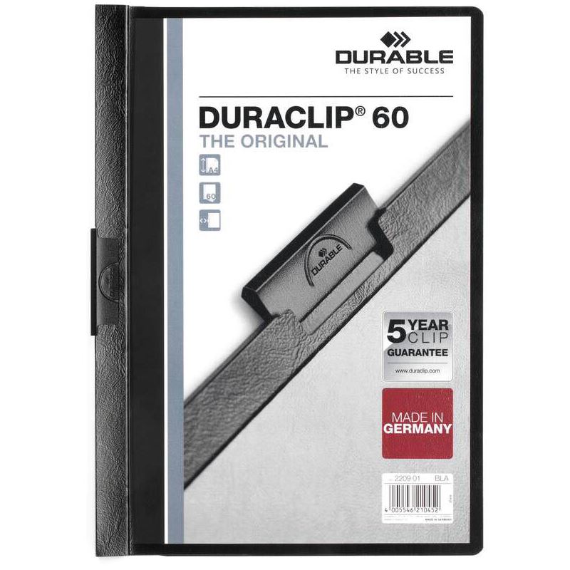 DURABLE 5 Klemmhefter schwarz