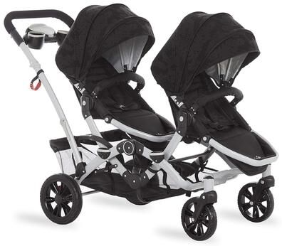 Dream On Me Track Tandem Double Umbrella Stroller