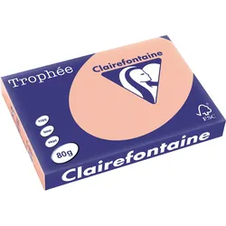 Clairefontaine Kopierpapier 1260C A3 80g pfirsich 500Bl