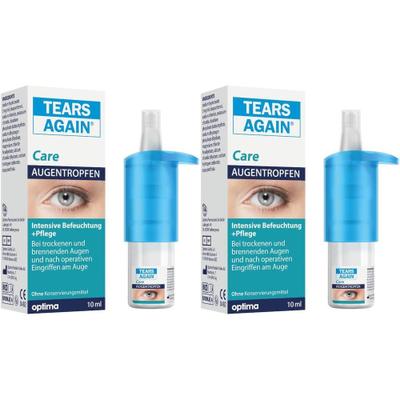 Tears Again Care Augentropfen 2x 2x10 ml