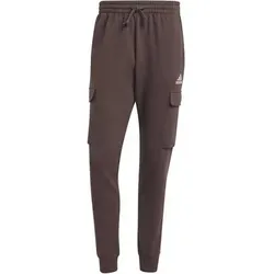 ADIDAS Herren Hose Essentials Fleece Regular Tapered, Größe S in Braun Braun