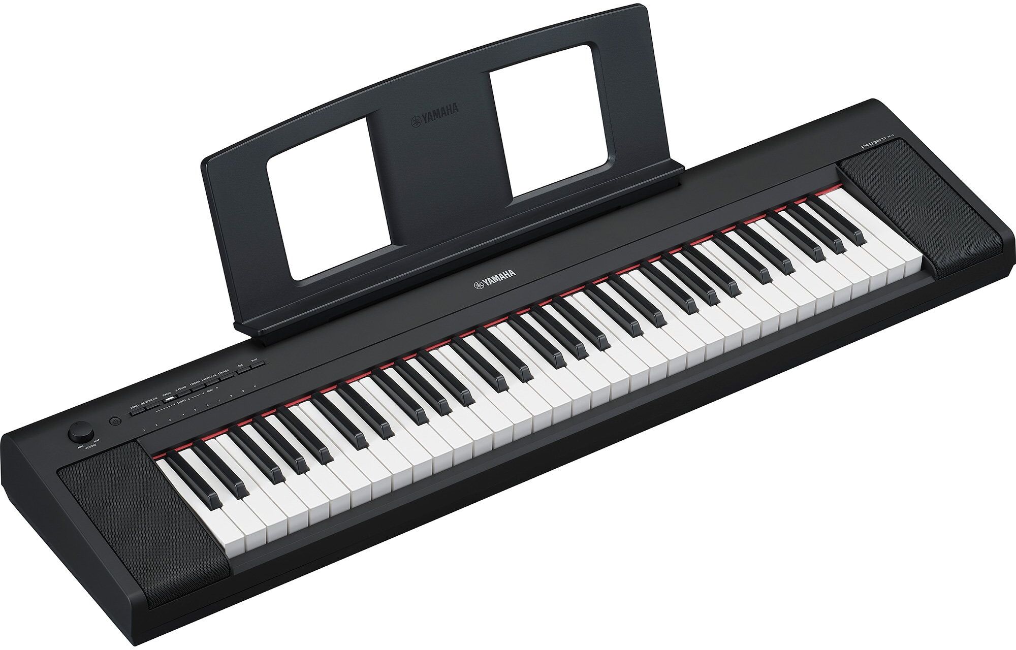 Yamaha NP-15 Piaggero Black Piano Digital 61 Teclas para Iniciantes