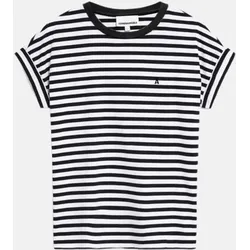 Gestreiftes T-Shirt IDAARA Schwarz S