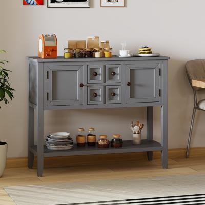 Lirago Buffet Sideboard Cabinet with 2 Doors and 2 Drawers