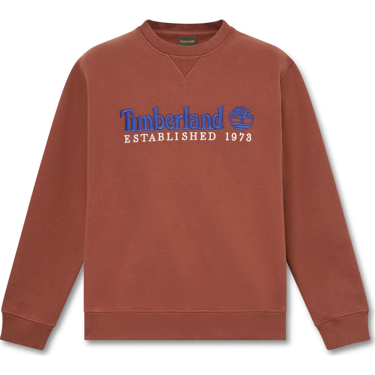 Timberland Mens Embroidered Logo BB Crew Sweatshirt brownout XXL TBC0YHB7AIM1-XXL