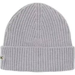 LACOSTE Mütze Beanie, silber