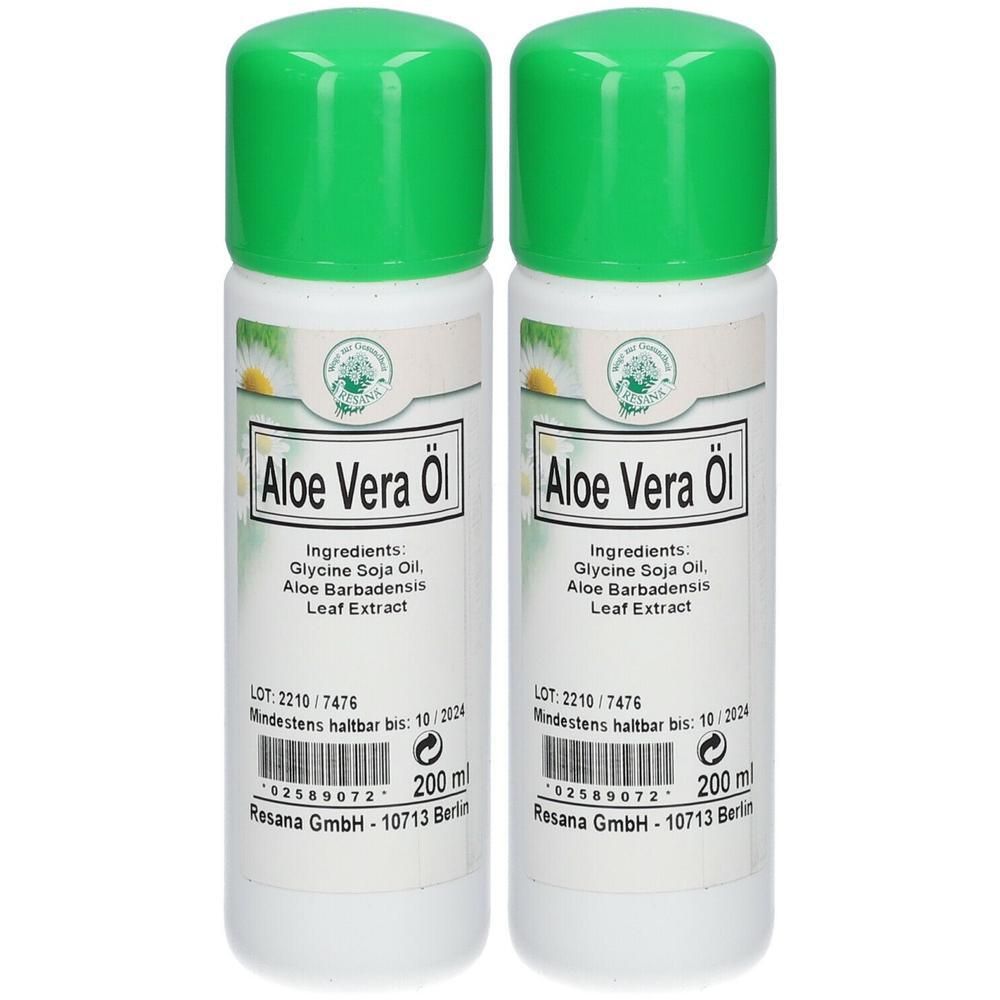 Aloe Vera ÖL 2x 2x200 ml Öl