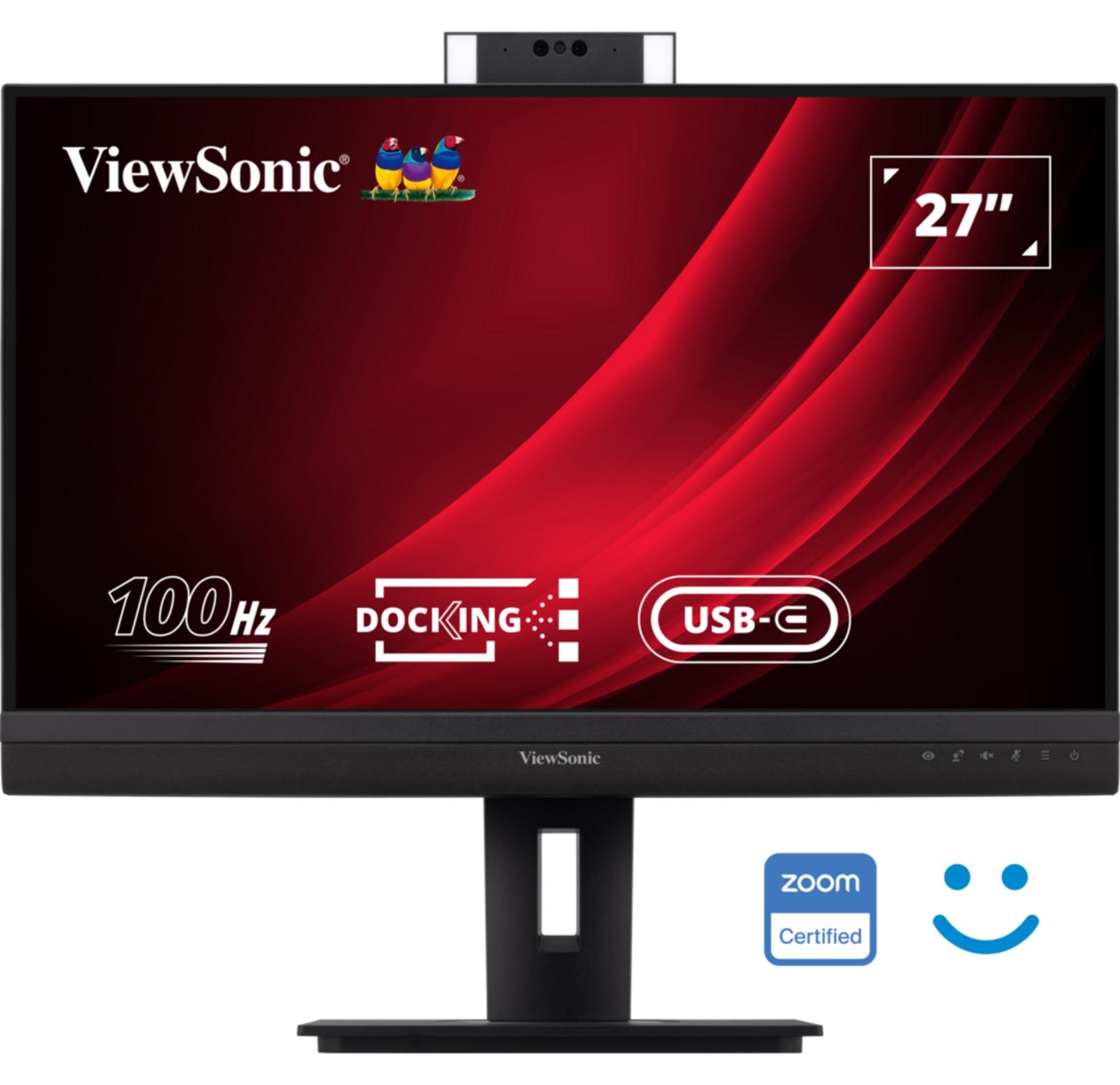 Viewsonic VG Series VG2757V-2K, 68,6 cm (27"), 2560 x 1440 Pixel, Quad HD, LED, 5 ms, Schwarz