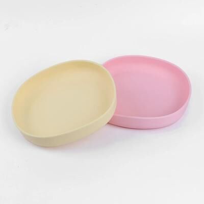 Inspired Living WhiskerEase Silicone Cat Feeding Plates Set 5