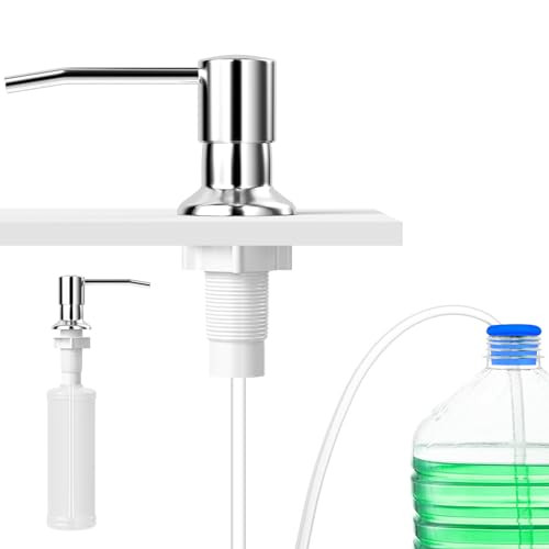 Traxenta Roestvrijstalen Zeepdispenser voor Keuken en Badkamer, 500 ml