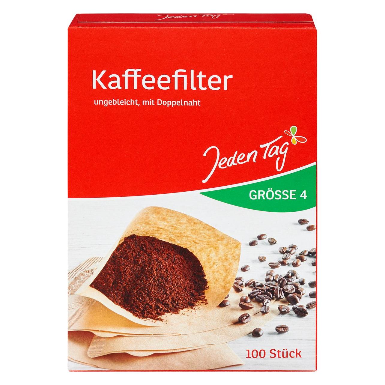Jeden Tag 100 Gr. 4 Kaffeefilter (6188402)