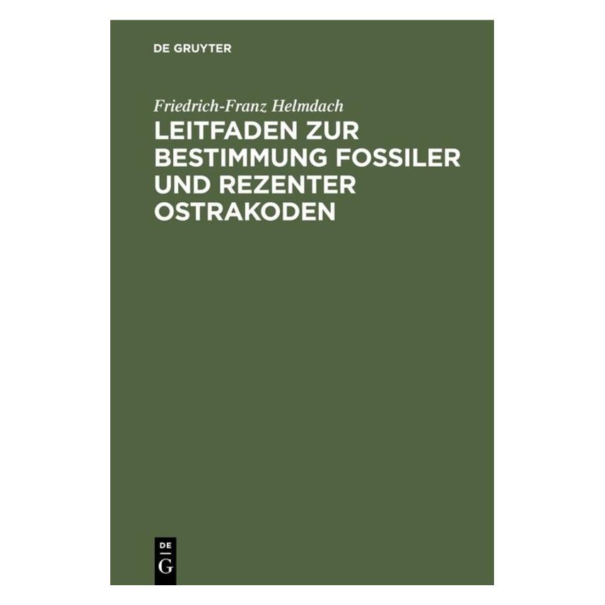 De Gruyter Helmdach:Leitfaden zur Bestimmung fossi (67765153)