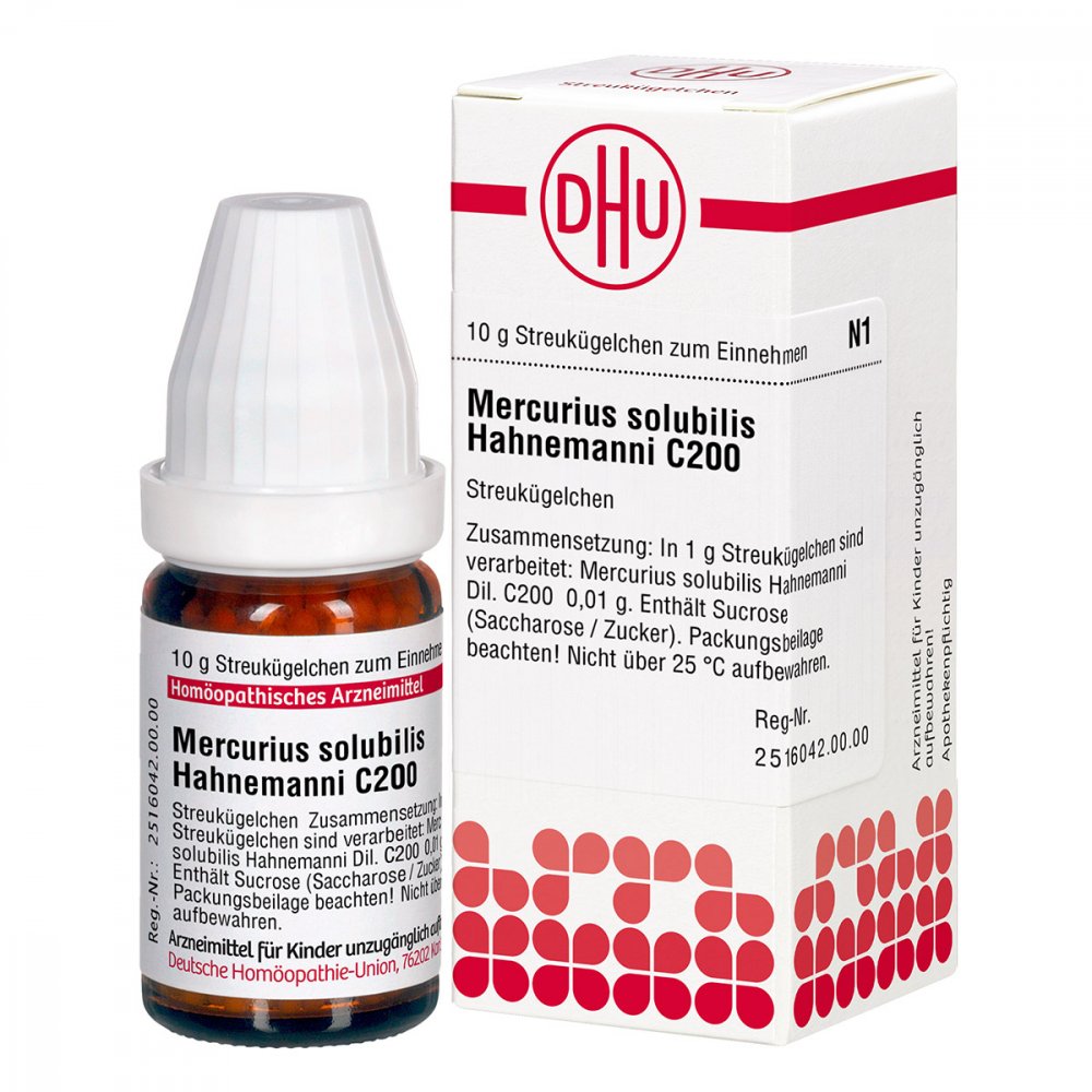 DHU-Arzneimittel GmbH & Co. KG Mercurius Solub. C200 Globuli Hahnemann 02927362