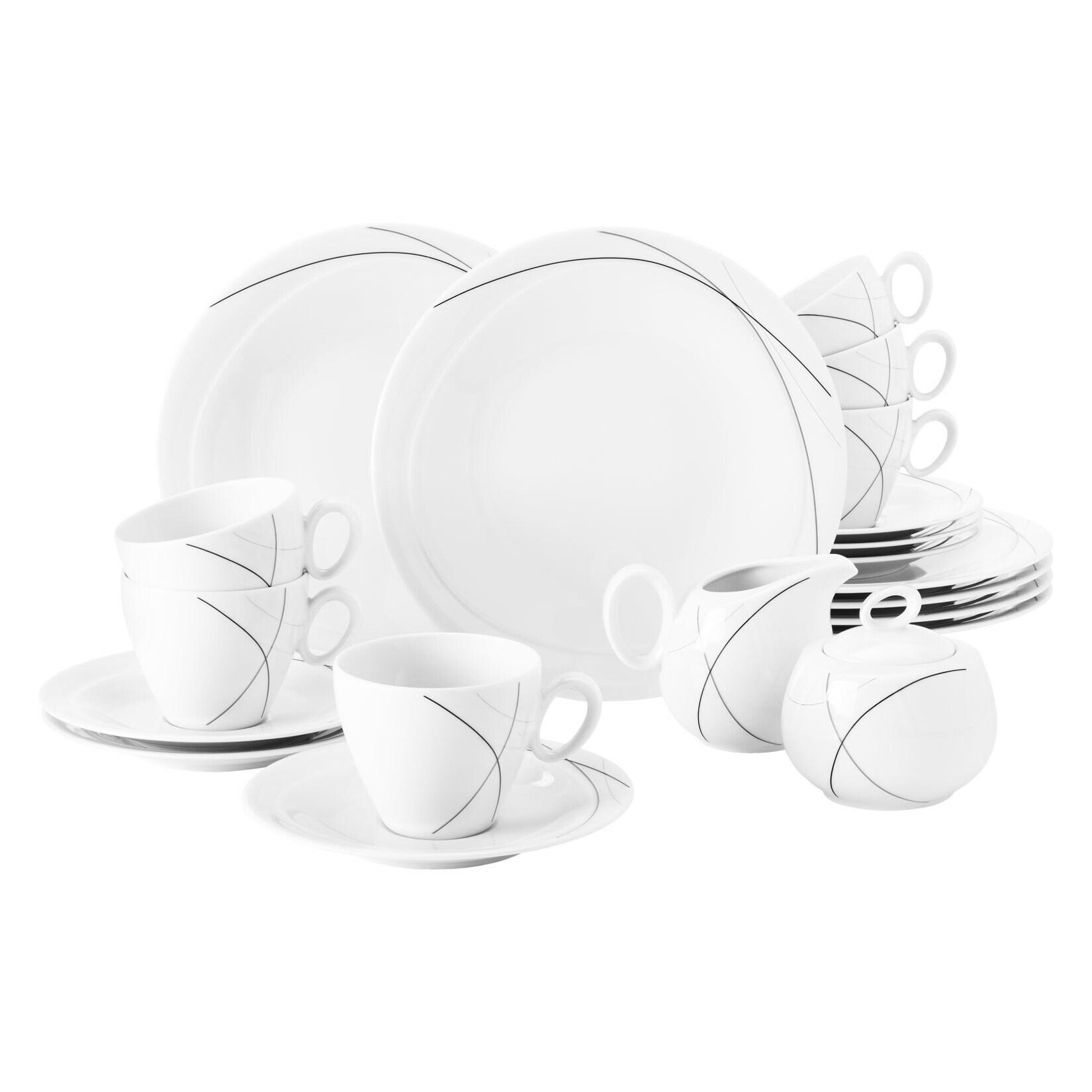 Seltmann Weiden Kaffeeservice Trio Highline 20-tlg.